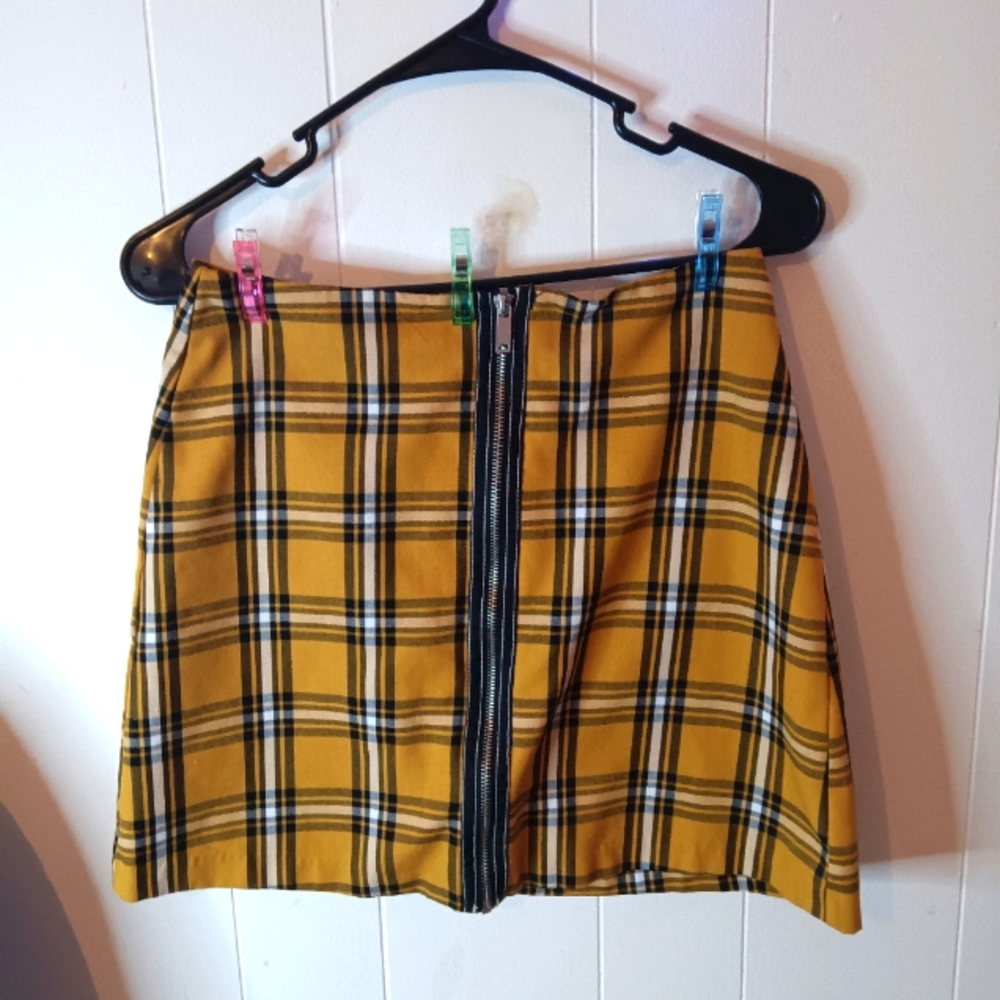 Plaid skirt